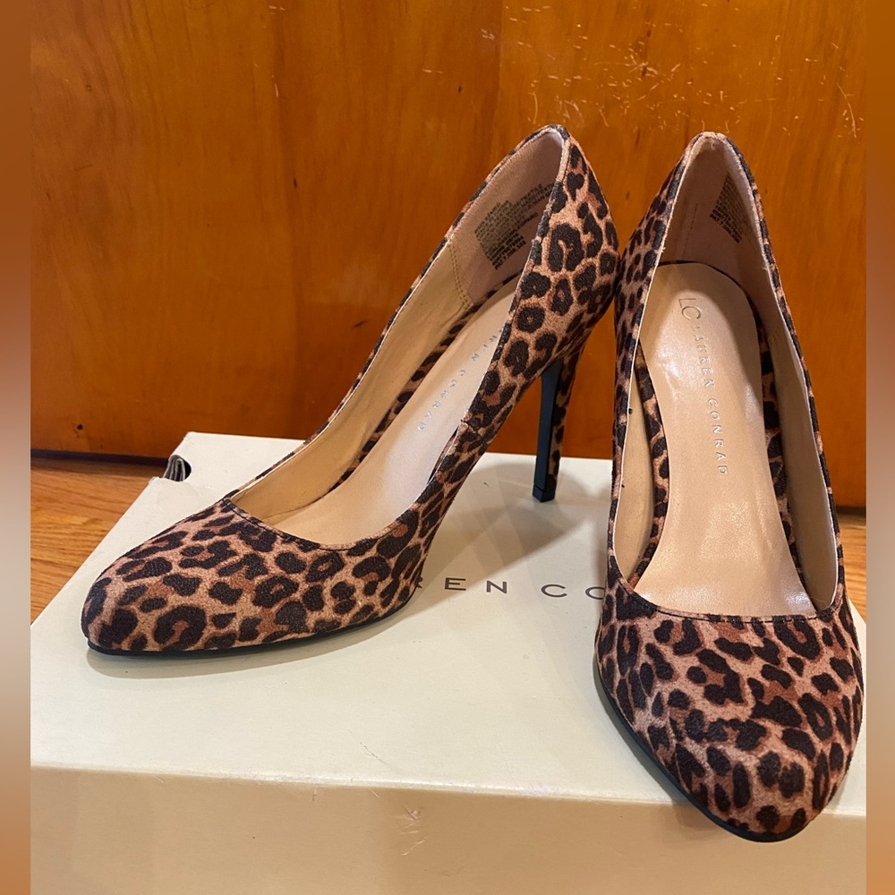 Lauren Conrad leopard heels